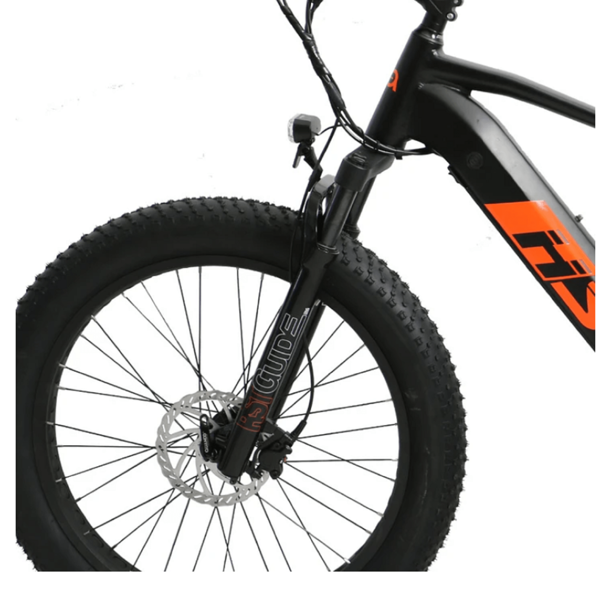 Eunorau 1000W Fat-HS All-Terrain Full Suspension Fat Tire Hunting Fishing Mountain Electric Bike - Electrocruisers