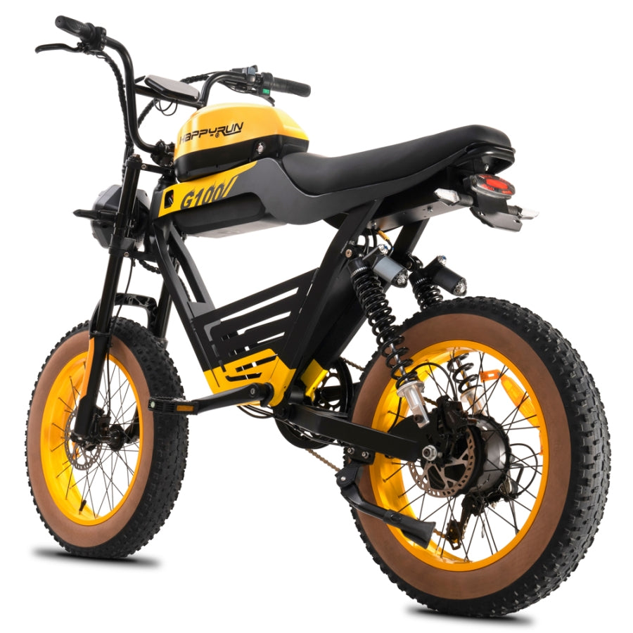 HappyRun G100 Fastest Electric Bikes Long Range 2000w Motorcycle for Sale