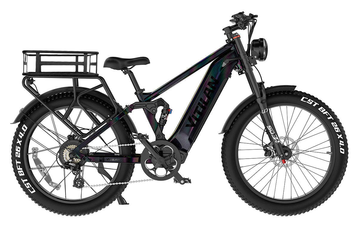 Vitilan T7 Full Suspension Mountain E-bike