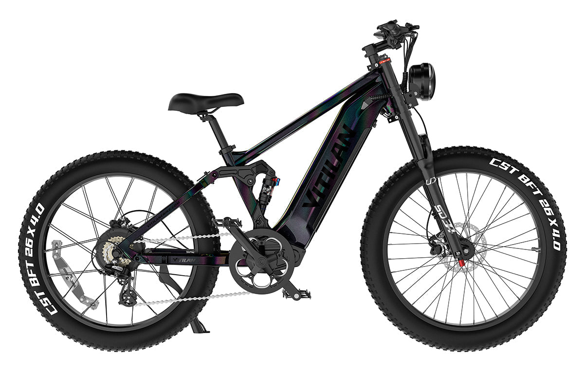 Vitilan T7 Full Suspension Mountain E-bike