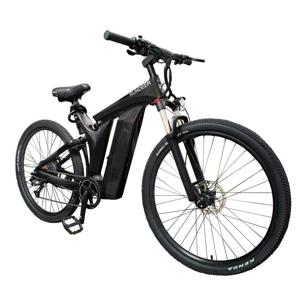 Rundeer Starry Sky 3K Carbon Fiber Electric Bike - Electrocruisers