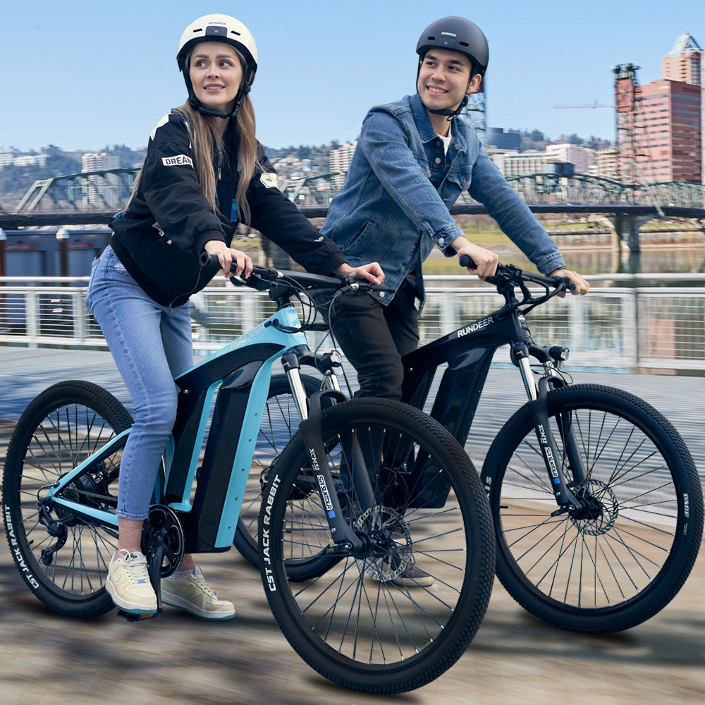 Rundeer Starry Sky UD Carbon Fiber Electric Bike - Electrocruisers