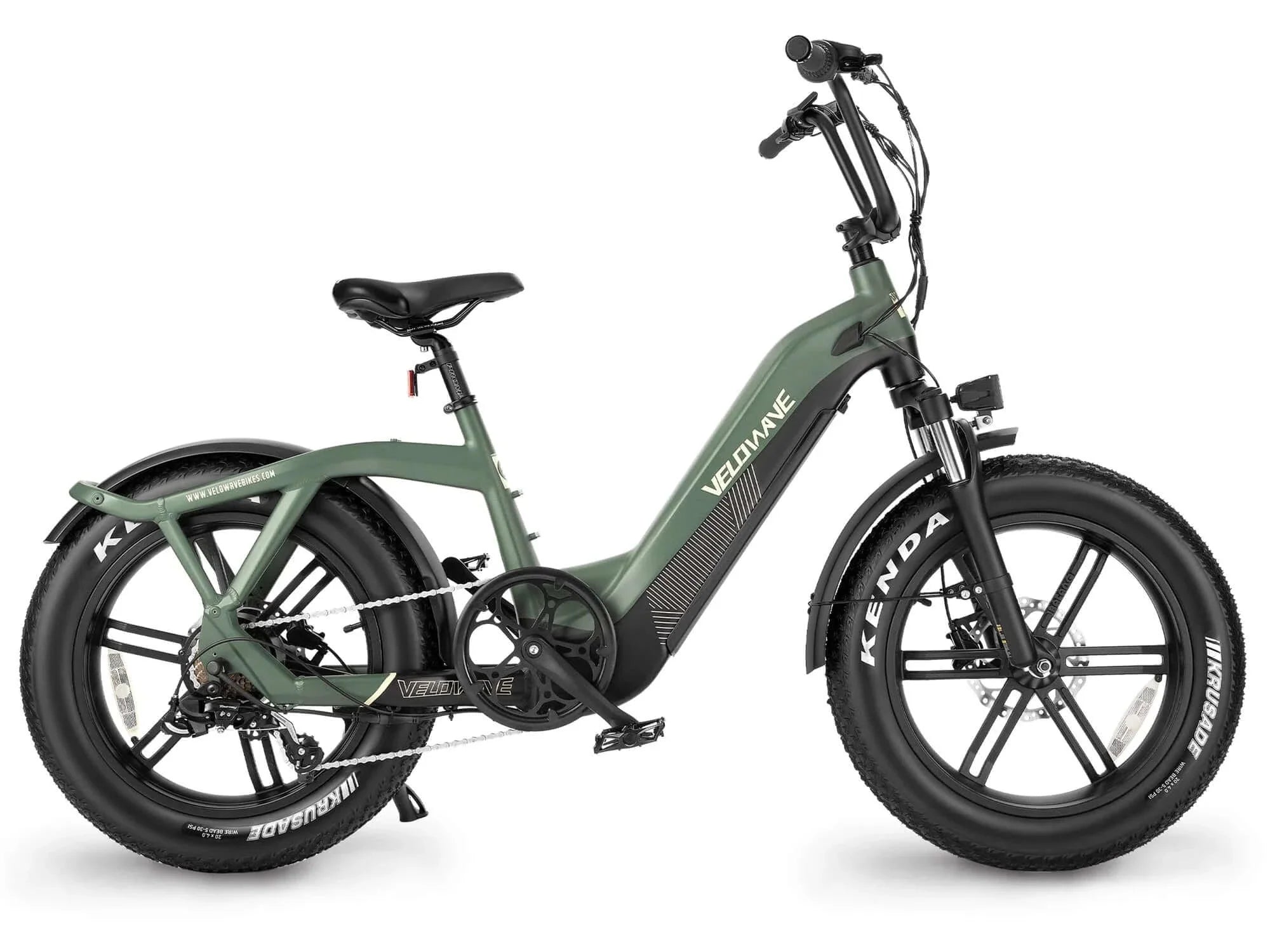 Velowave - Pony - Compact Step-Thru Electric Bike - Electrocruisers